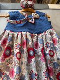 Miranda Dress 5-6y + 3 Hair Accessories (26111)
