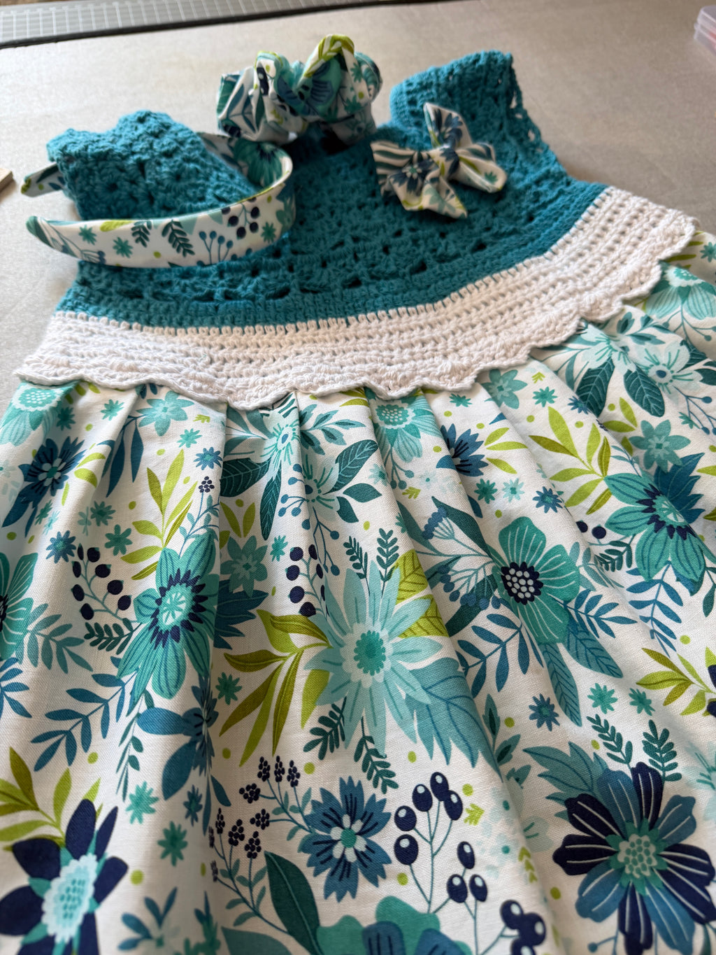 Miranda Dress 4-5y + 3 Hair Accessories (26112)