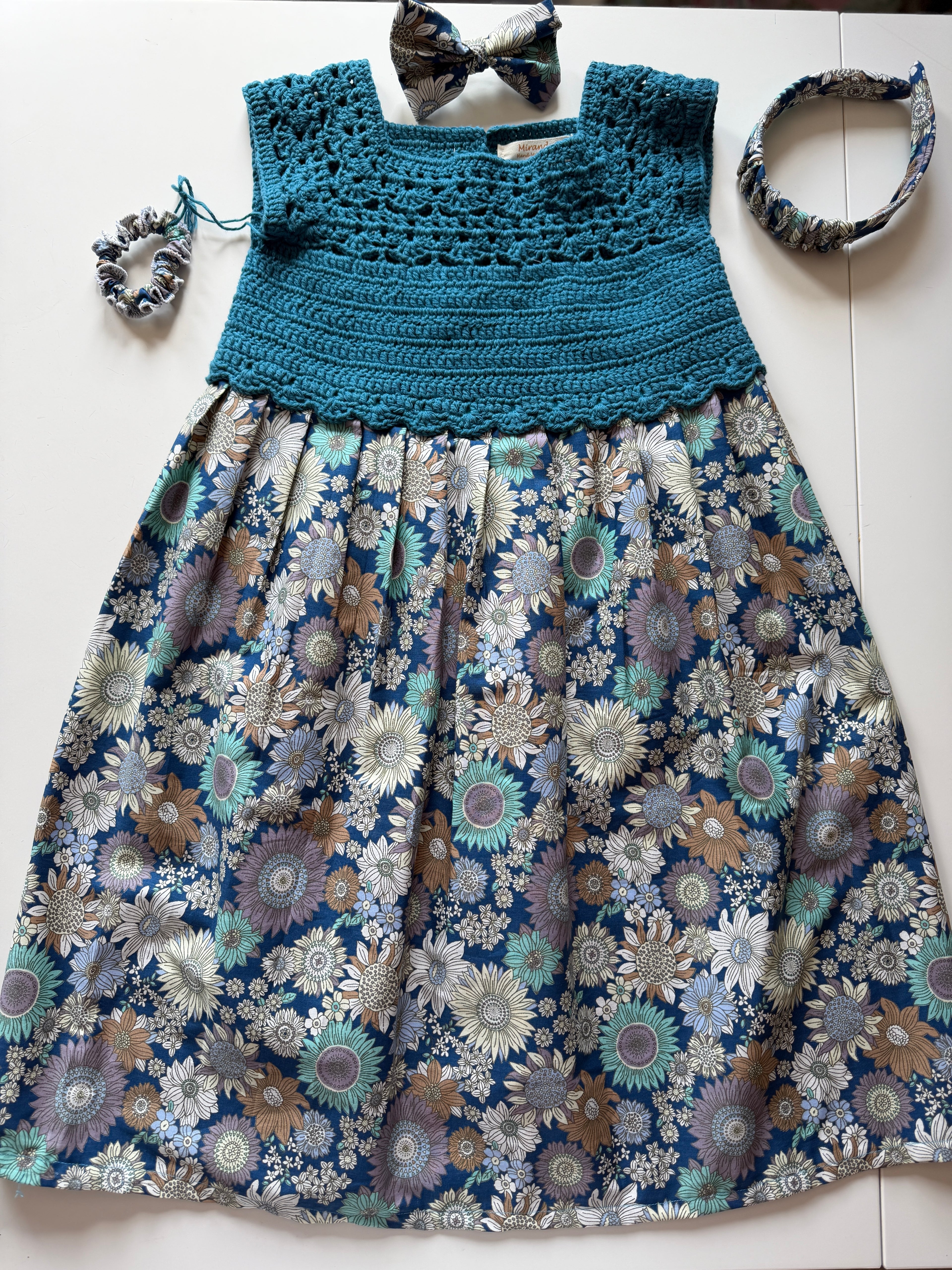 Miranda Dress 5-6y + 3 Hair Accessories (26106)