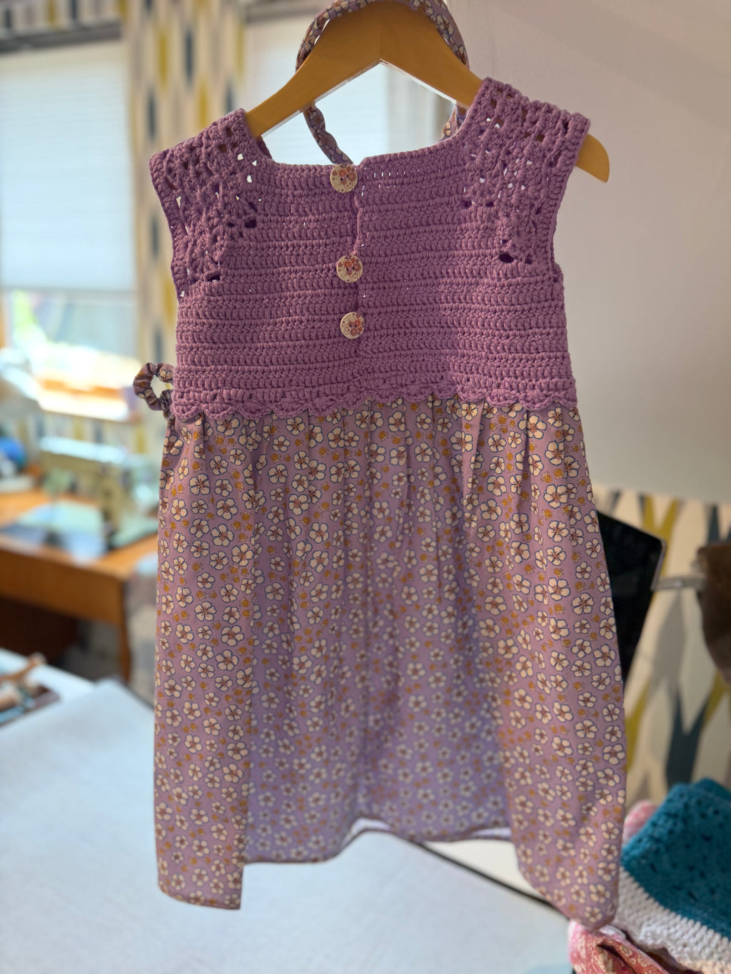 Miranda Dress 4-5y (26100) + 3 Hair Accessories