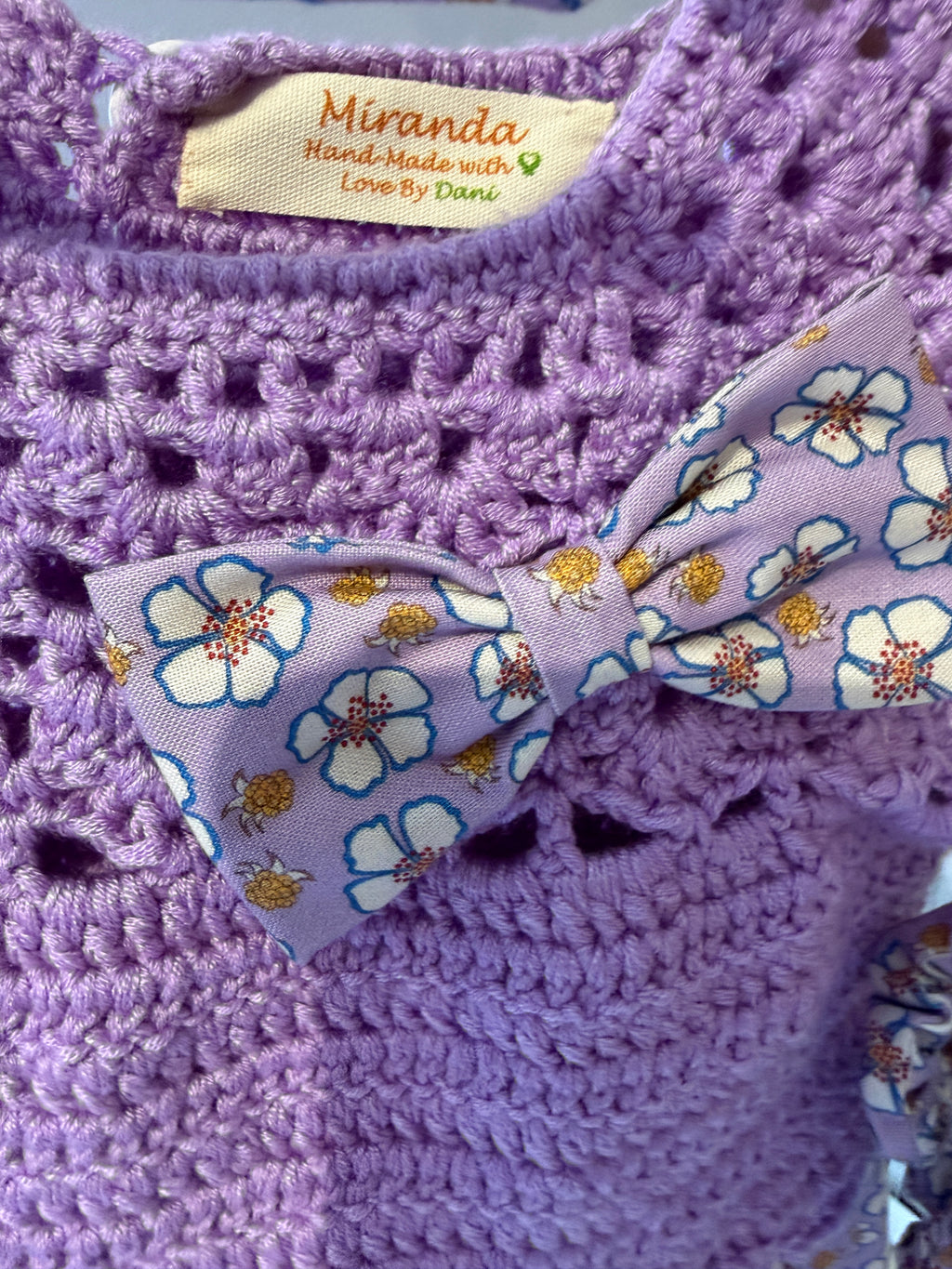 Miranda Dress 4-5y (26100) + 3 Hair Accessories