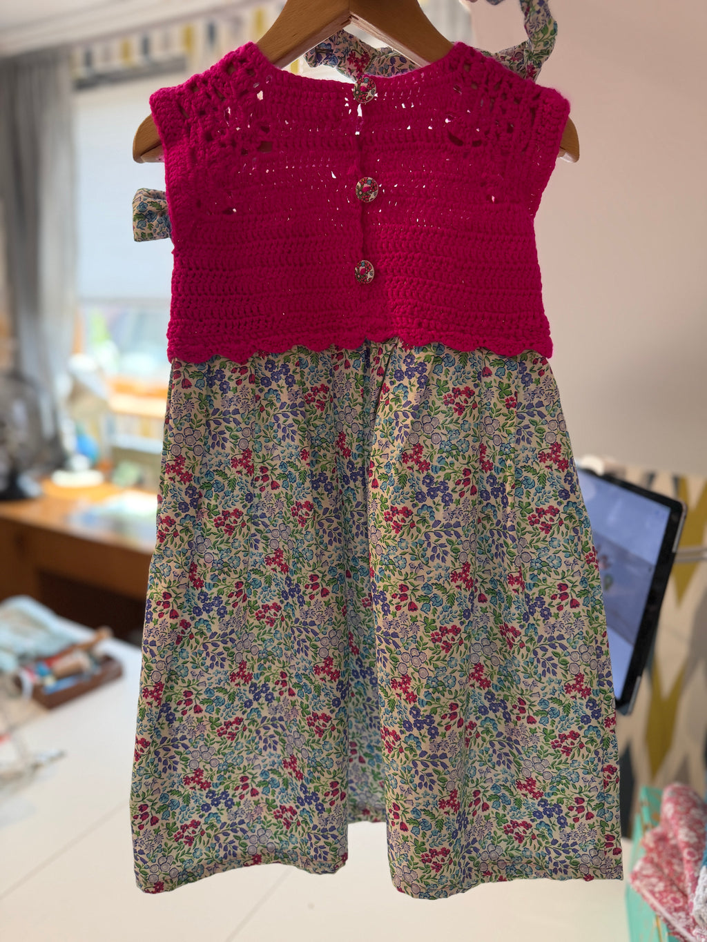 Miranda Dress 3-4y + 4 Hair Accessories (25057)