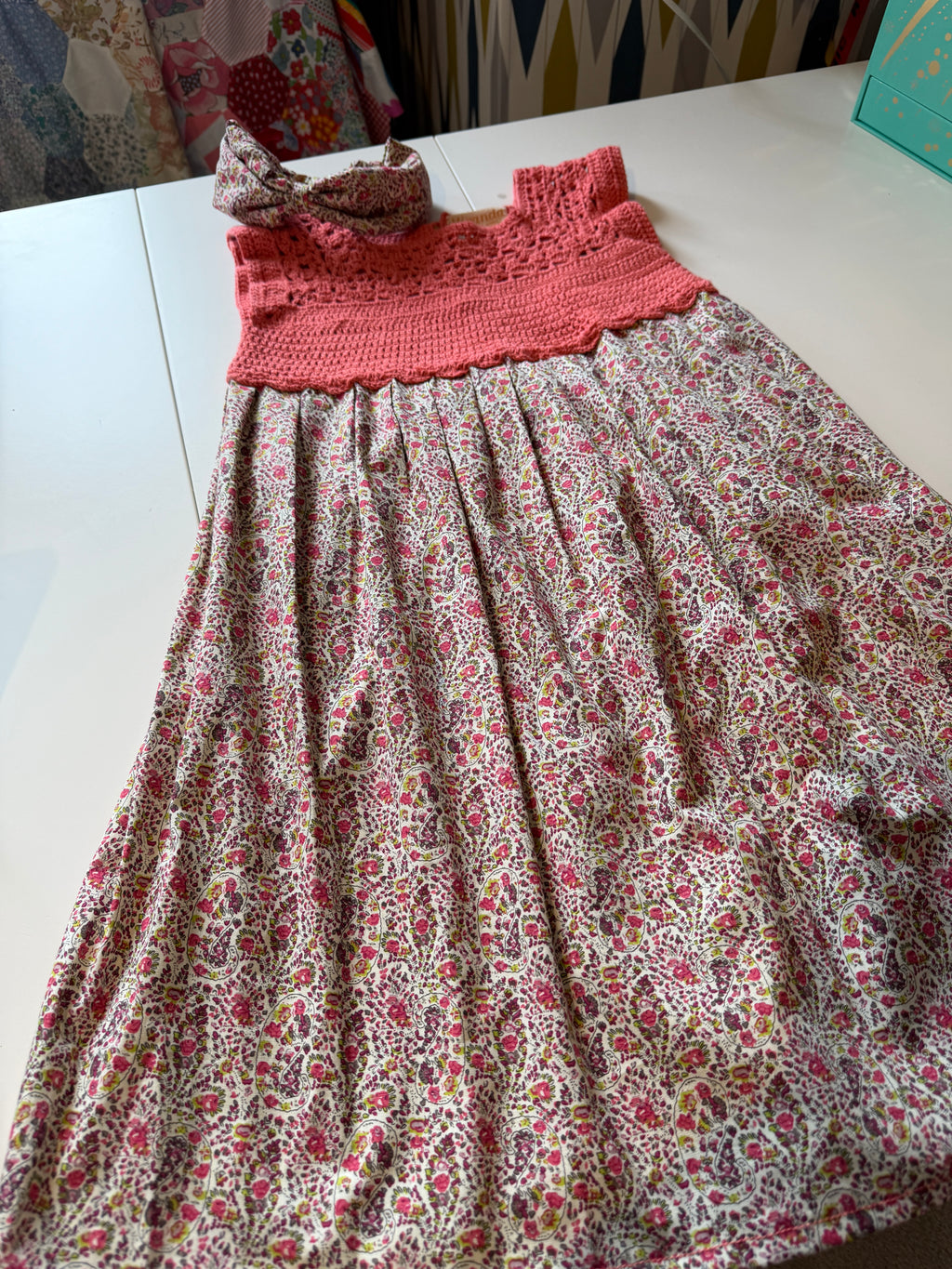 Miranda Dress 7-8Y + 1 Hair Accessory (25052)