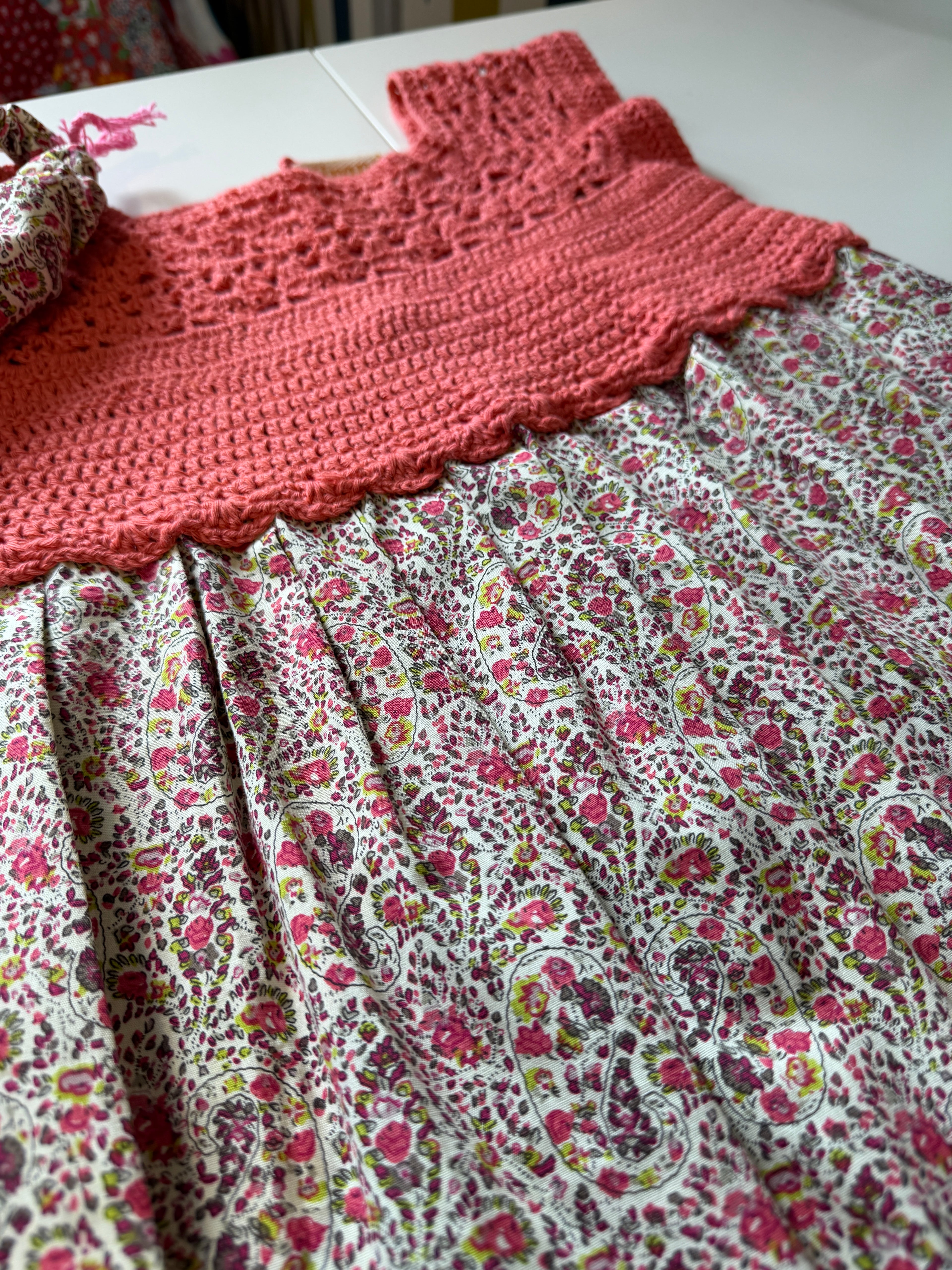 Miranda Dress 7-8Y + 1 Hair Accessory (25052)