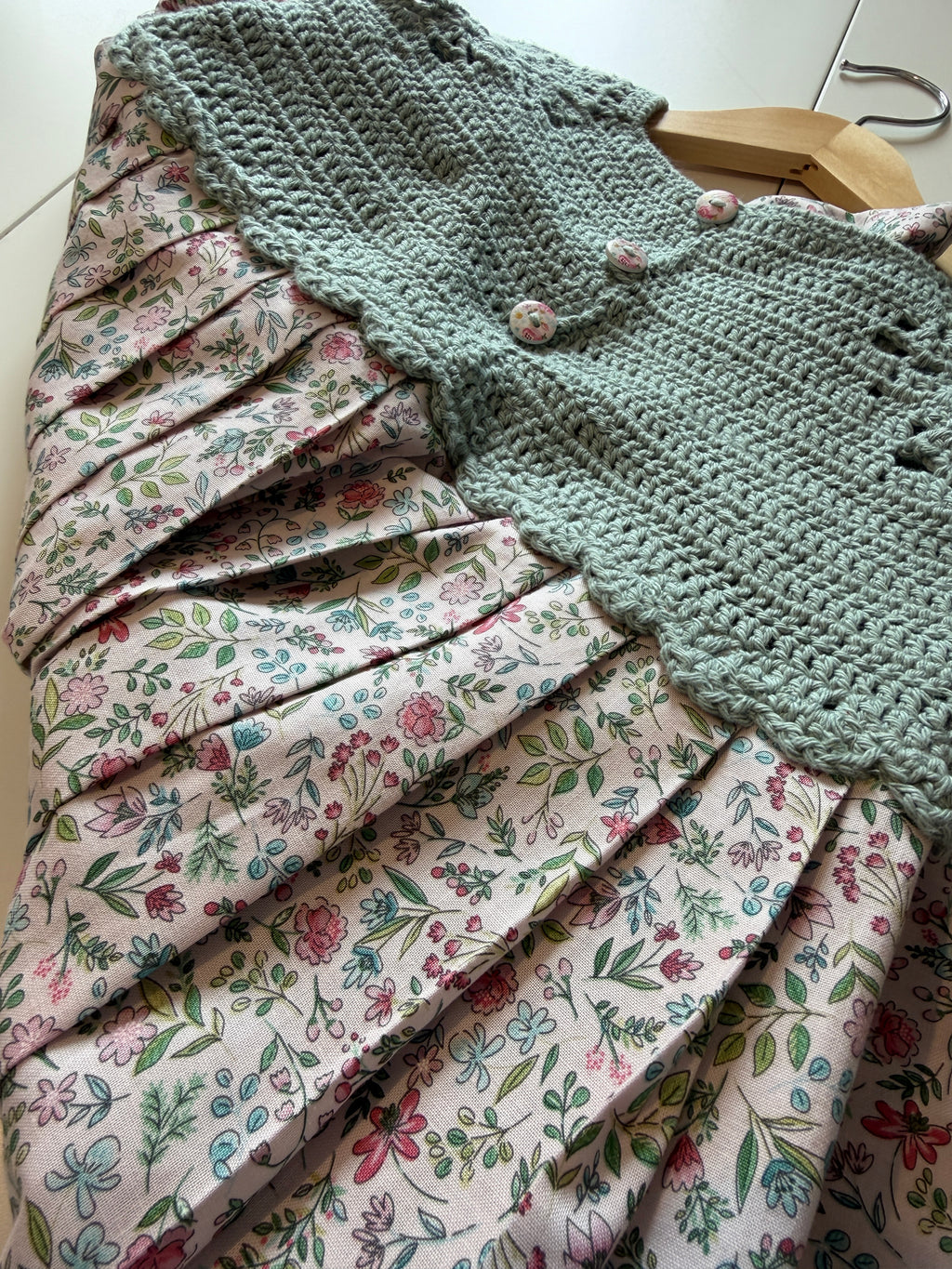 Miranda Dress 7-8y + 3 Hair Accessories (26079)