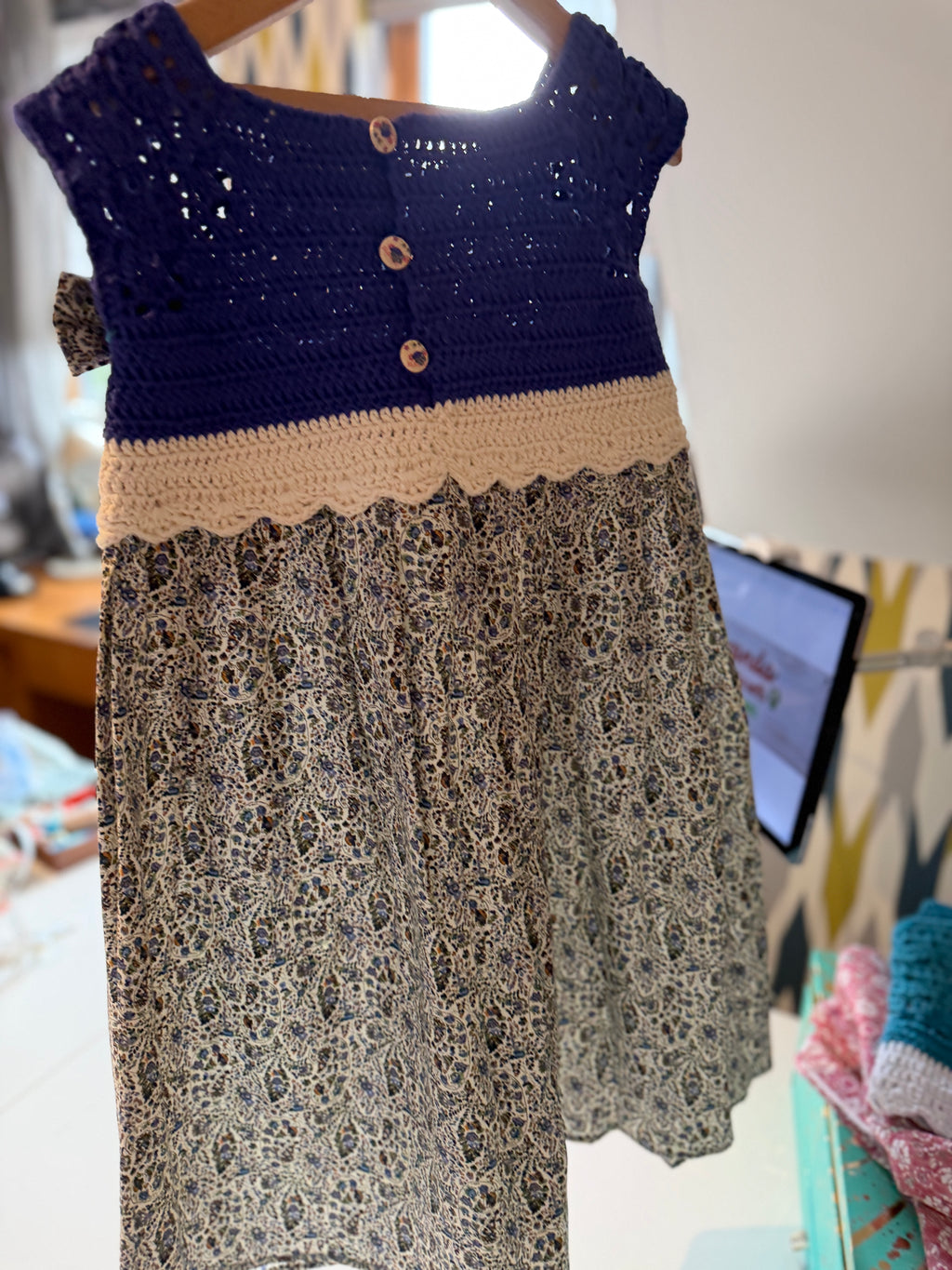Miranda Dress 7-8y + 1 Hair Accessory (25047)