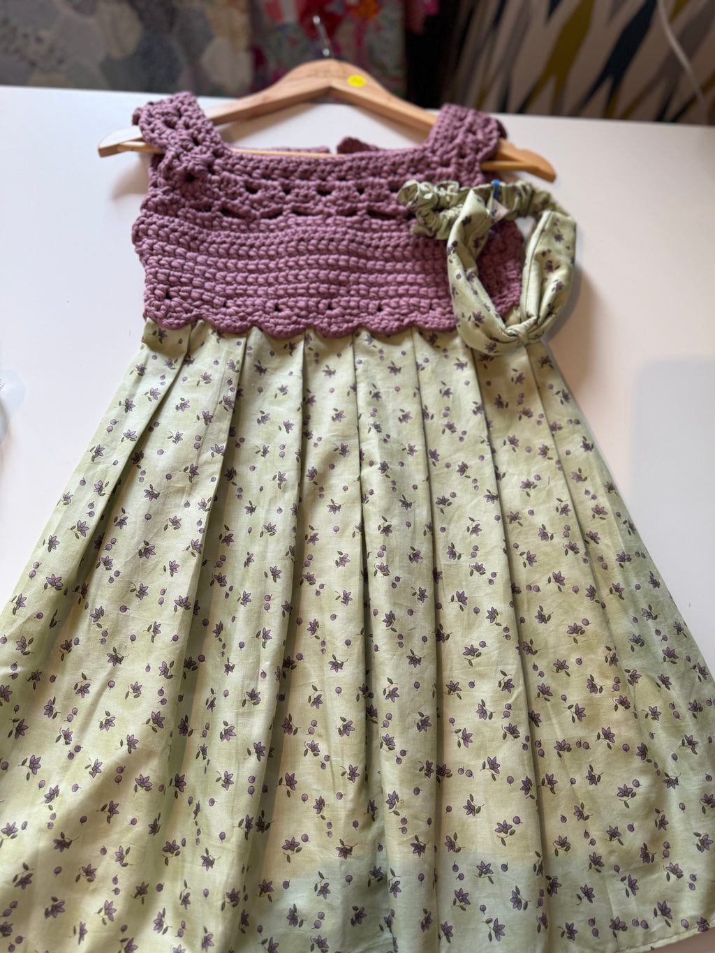 Miranda Dress 9-10y + 2 Hair Accessories (26091)