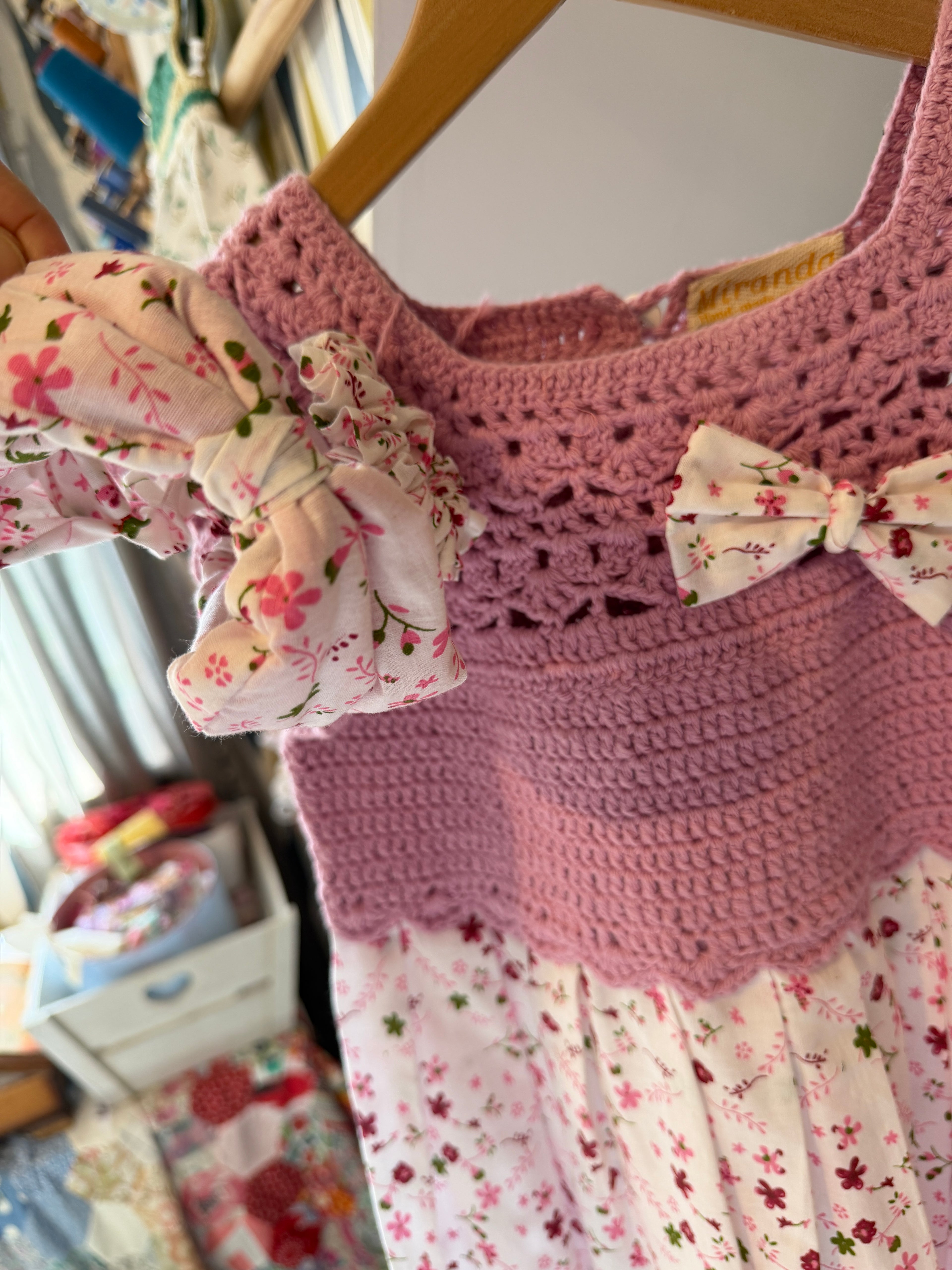 Miranda Dress 9-10y + 3 Hair Accessories (25038)