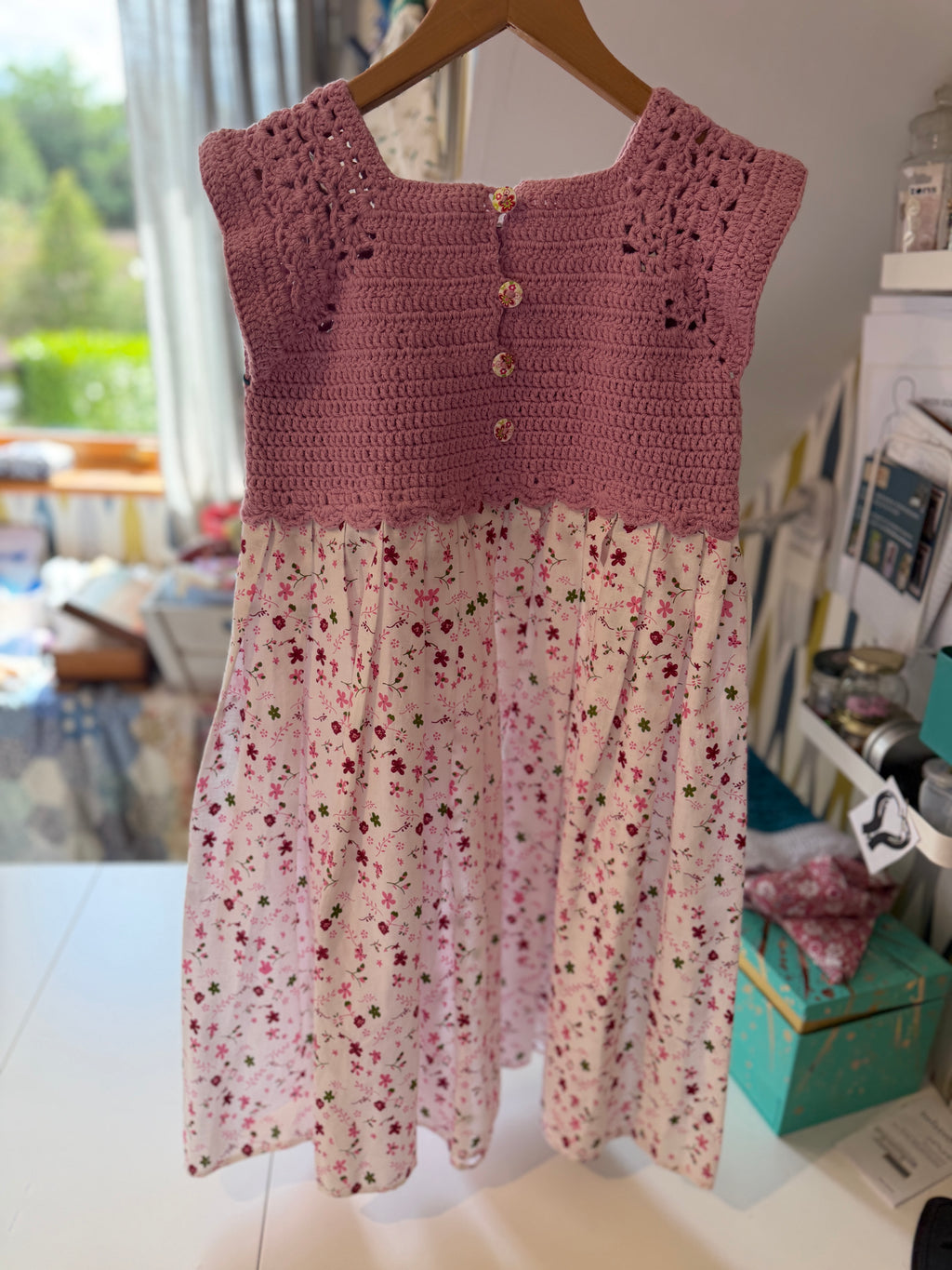 Miranda Dress 9-10y + 3 Hair Accessories (25038)