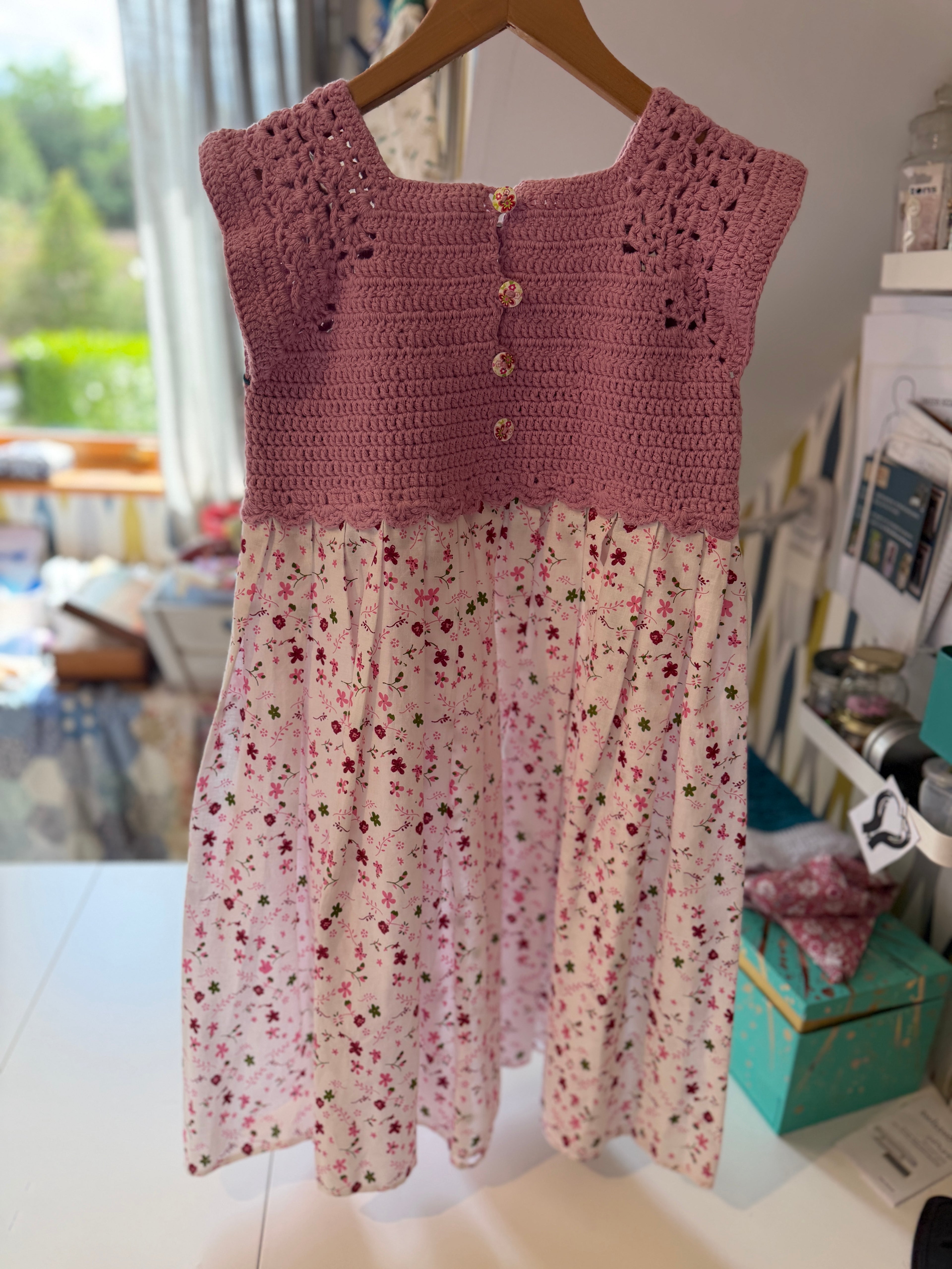 Miranda Dress 9-10y + 3 Hair Accessories (25038)