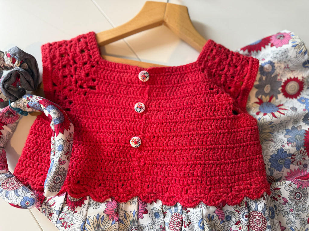 Miranda Dress 8-9y +3 Hair Accessories (26096)