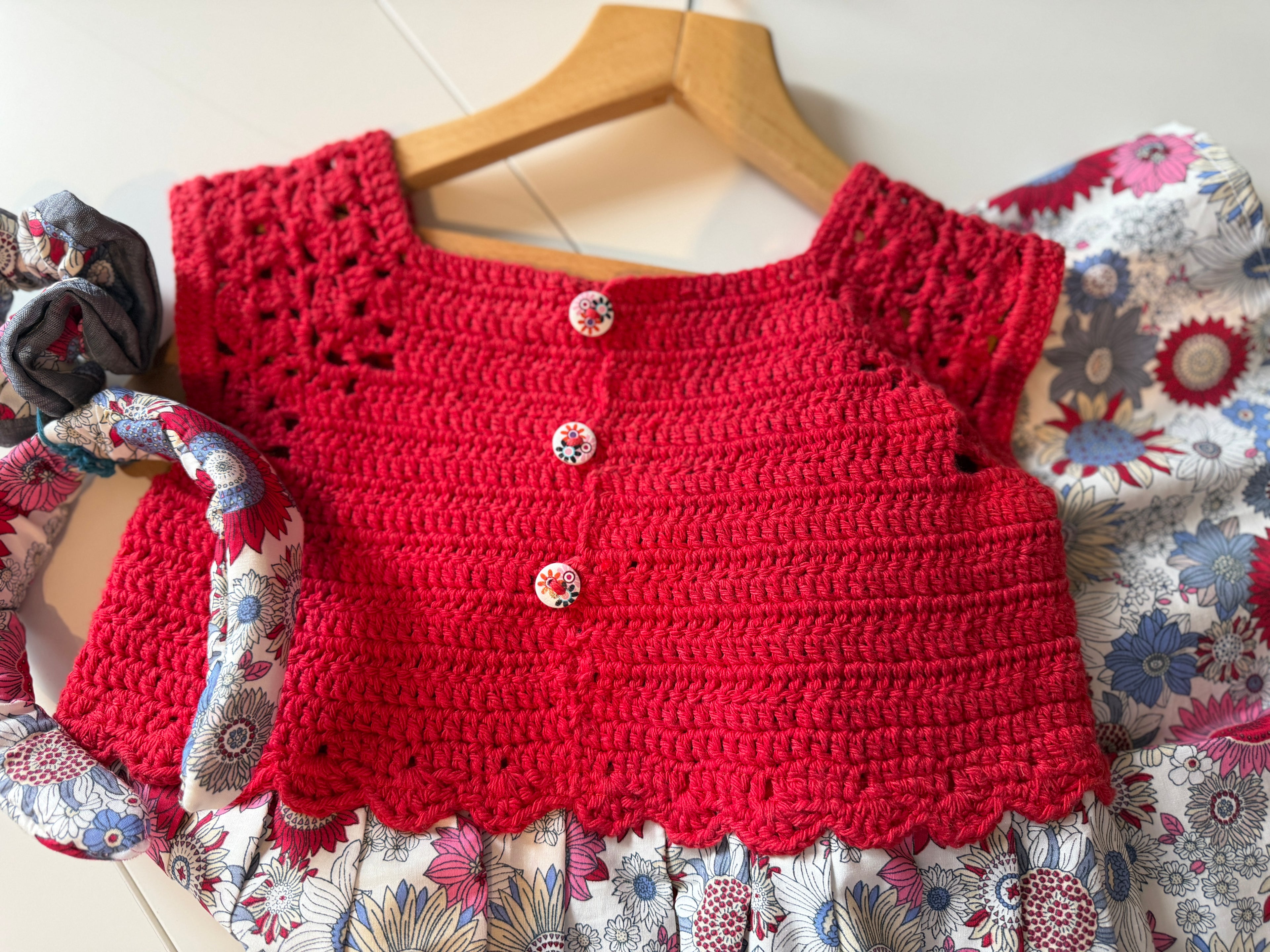 Miranda Dress 8-9y +3 Hair Accessories (26096)