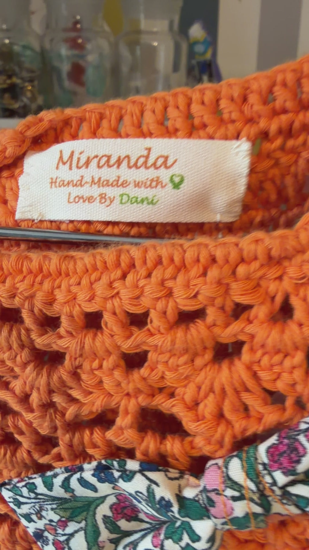 Miranda Dress 7-8y + 2 Hair Accessories (26092)